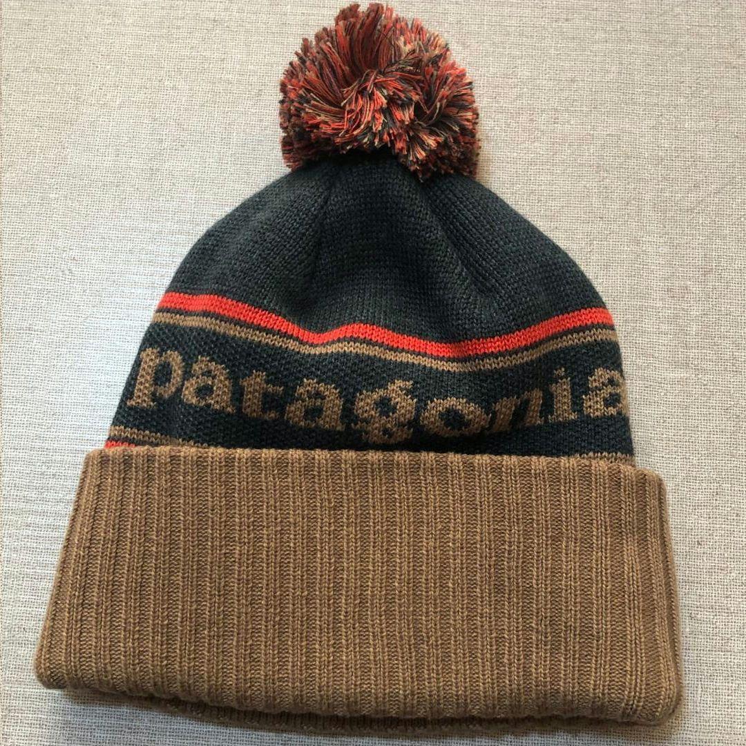 Patagonia ポンポン　ニット帽　パタゴニア パウダー・タウン・ビーニー