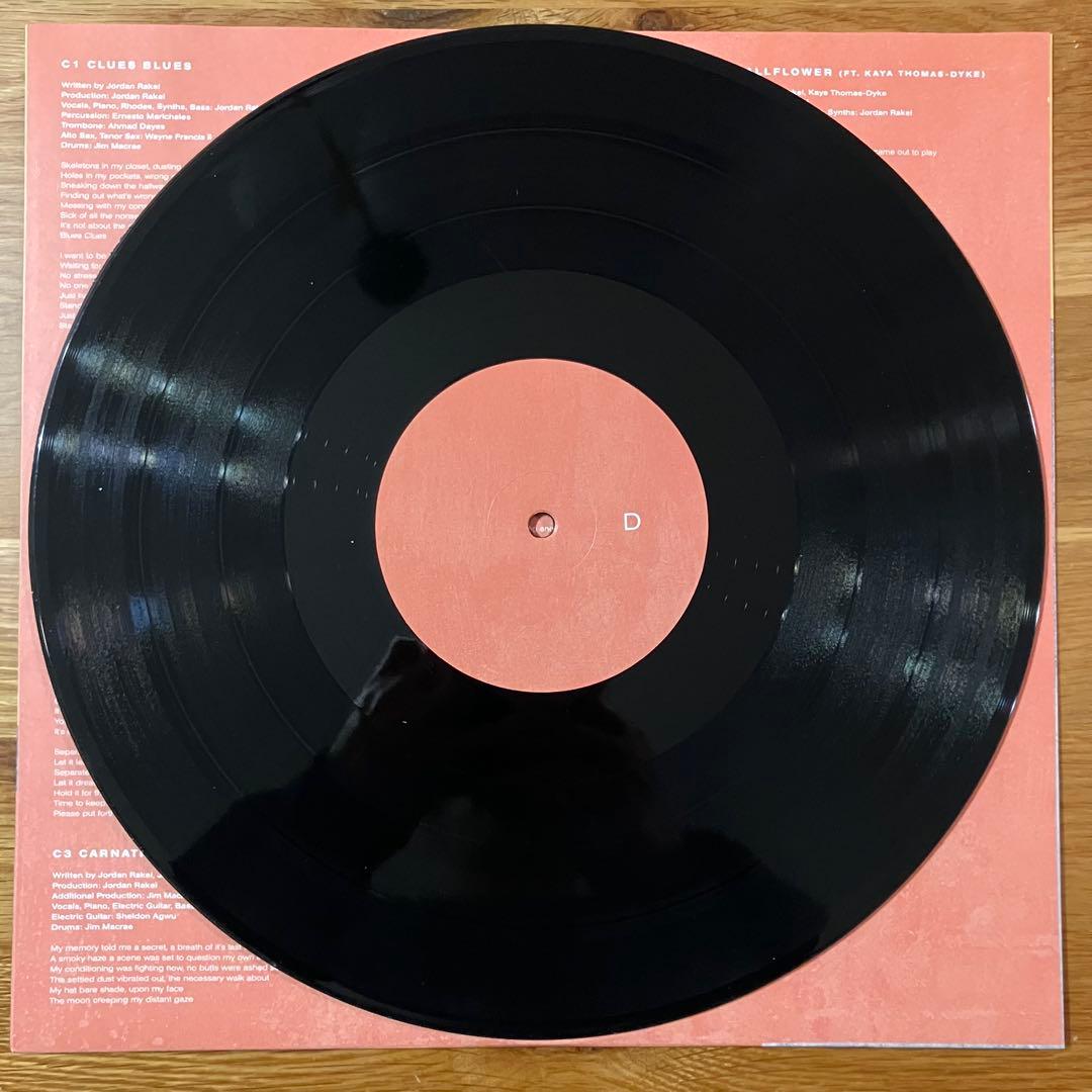 Jordan Rakei – Wallflower アナログレコード LP