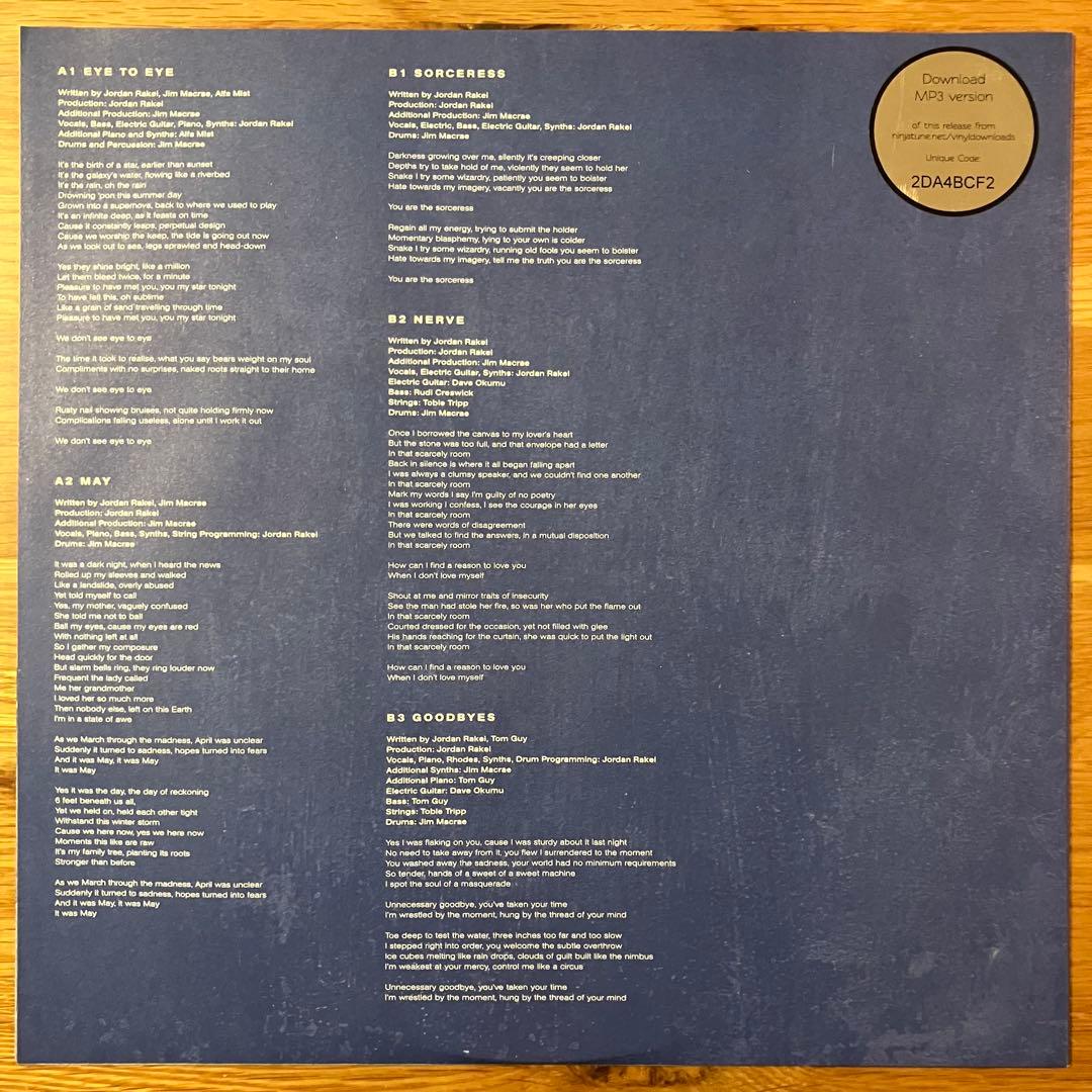 Jordan Rakei – Wallflower アナログレコード LP