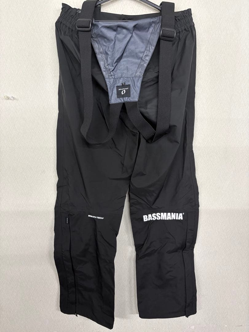 Bassmania BREATHTECH®３LAYERレイン上下セット サイズL