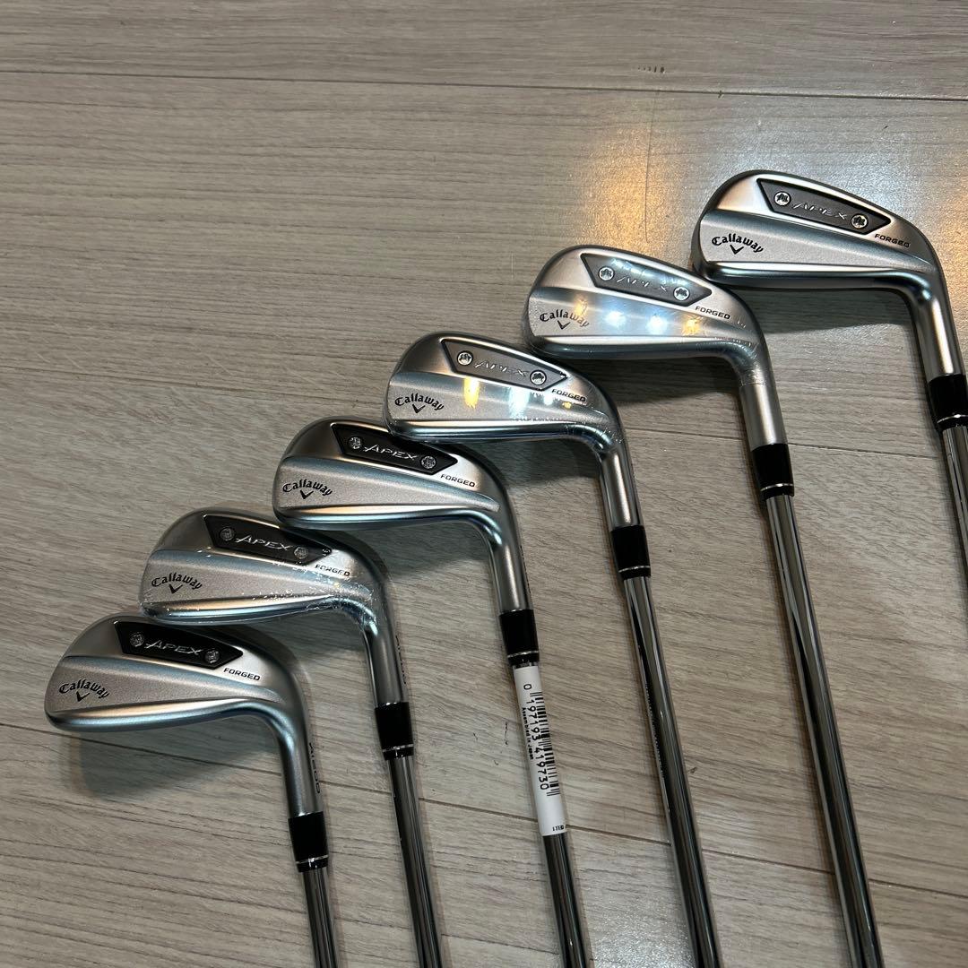 ほぼ新品 CallawayAPEX AI200アイアンセット 6本セット