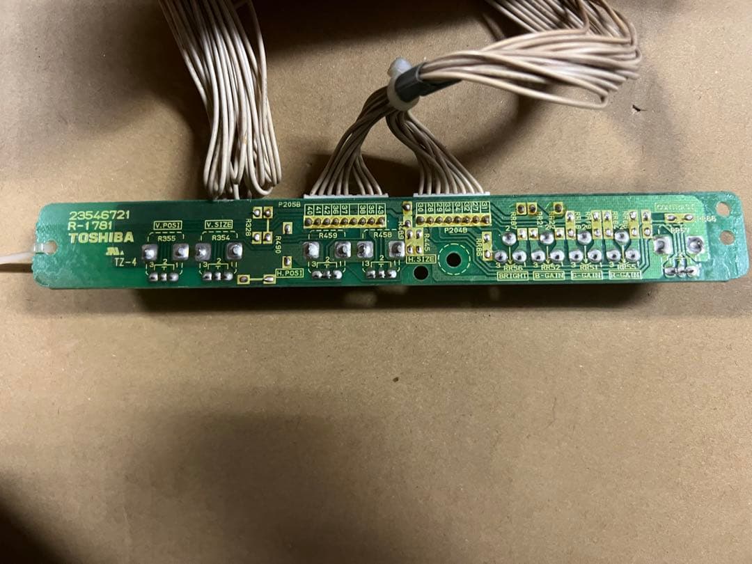 東芝　CRT基板　型番PD0613-1 ジャンク