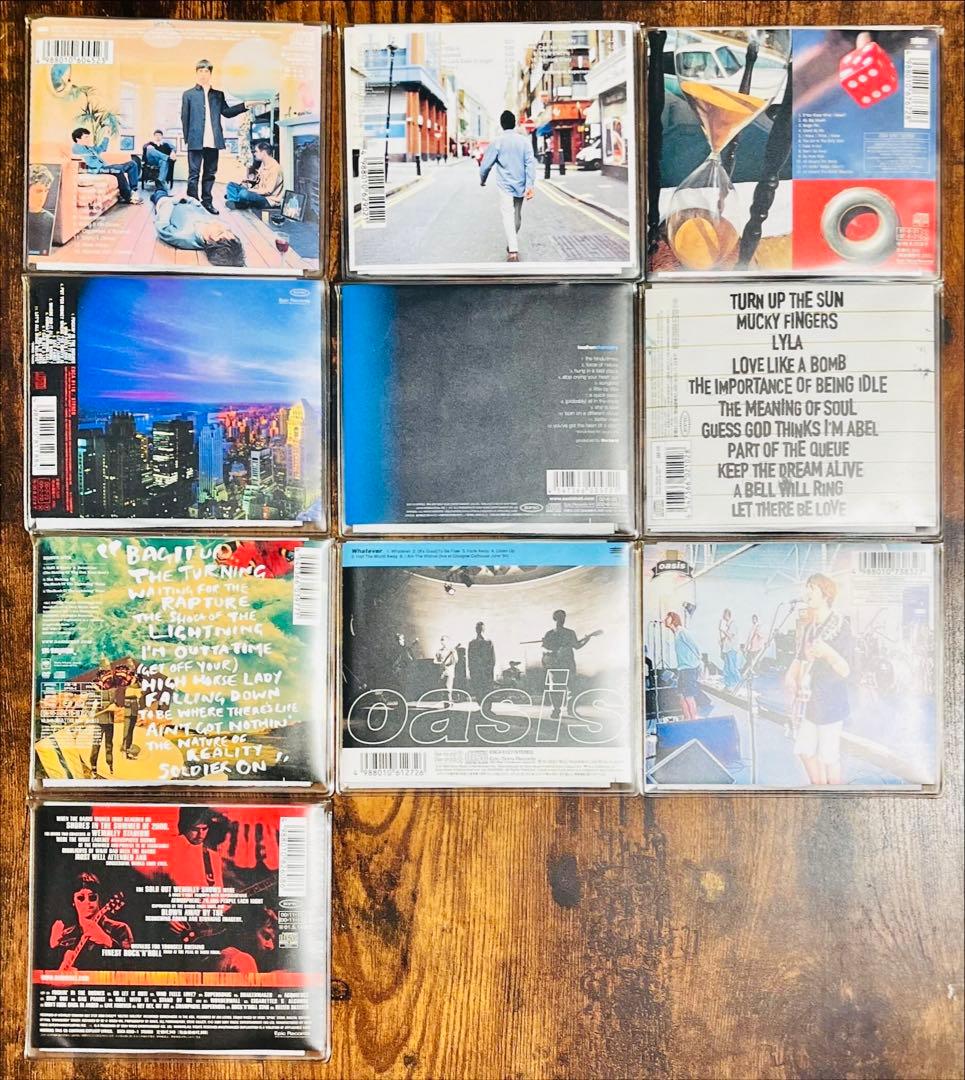 希少廃盤美品！Oasis オアシス 国内盤CD10作セット