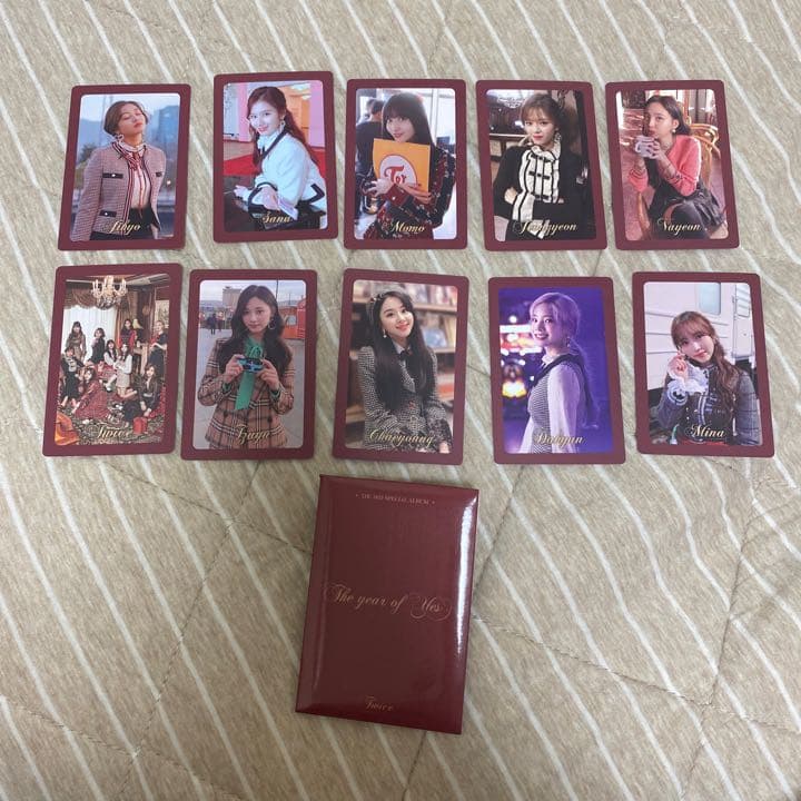 TWICE 特典トレカ