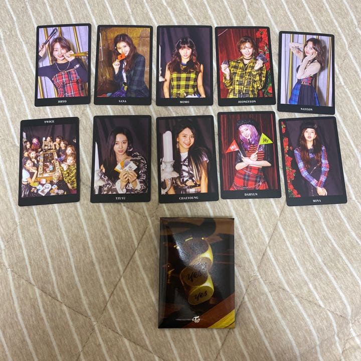TWICE 特典トレカ