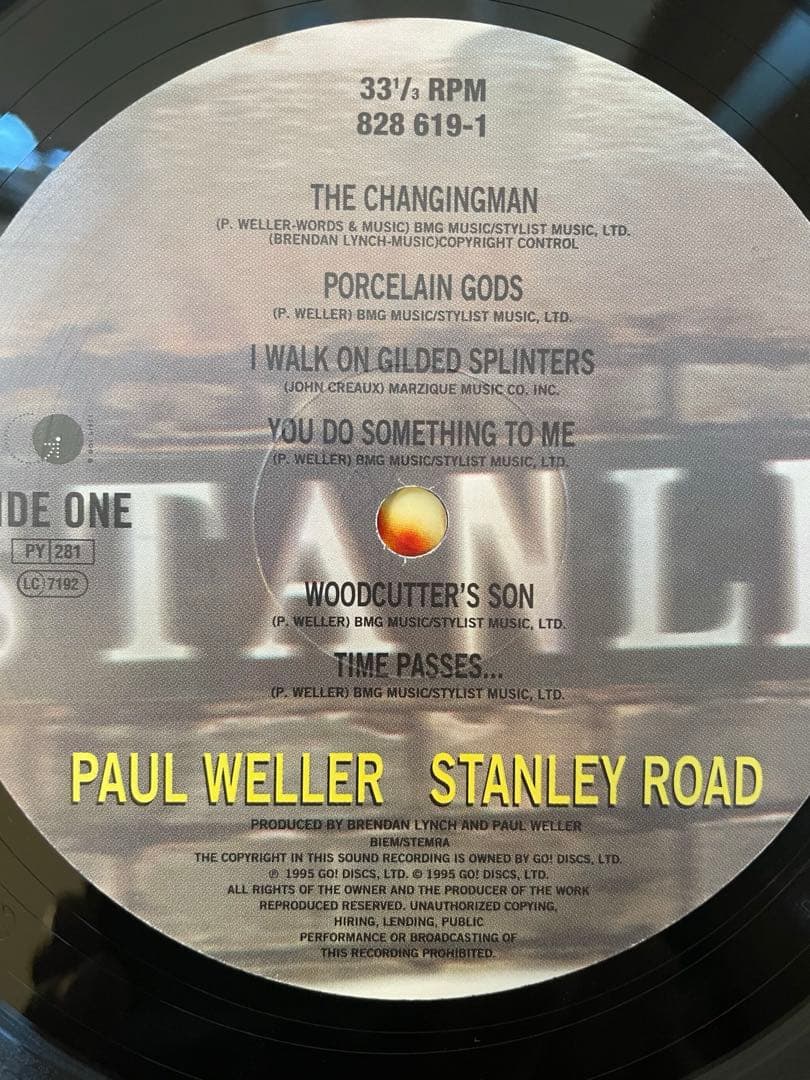 PAUL WELLER STANLEY ROAD レコード　オリジナルLP