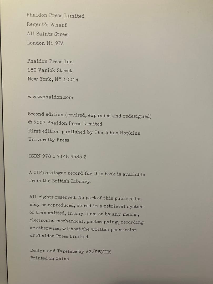 アート・デザイン・音楽 The Nature of Photography Stephen Shore