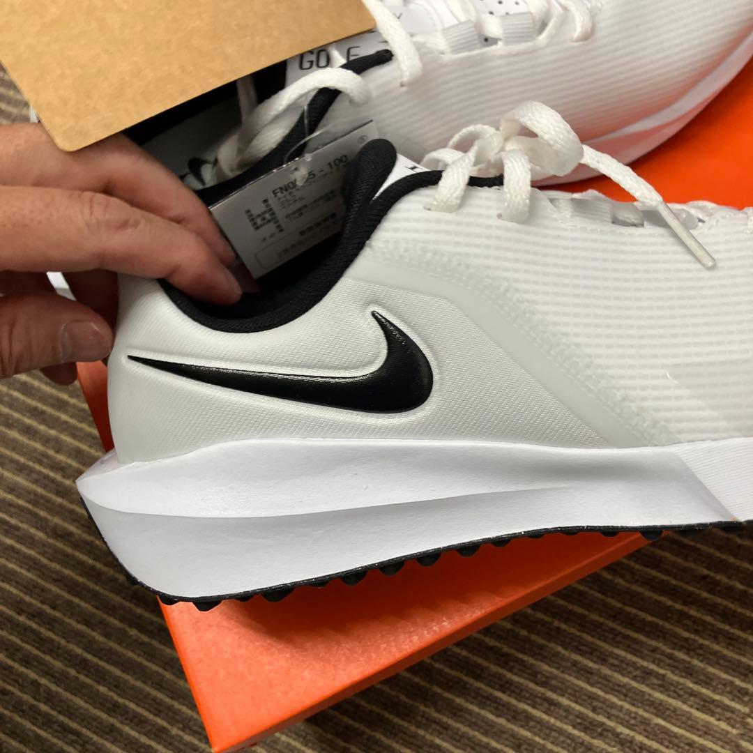 Nike インフィニティホワイトゴルフシューズ新品27cm