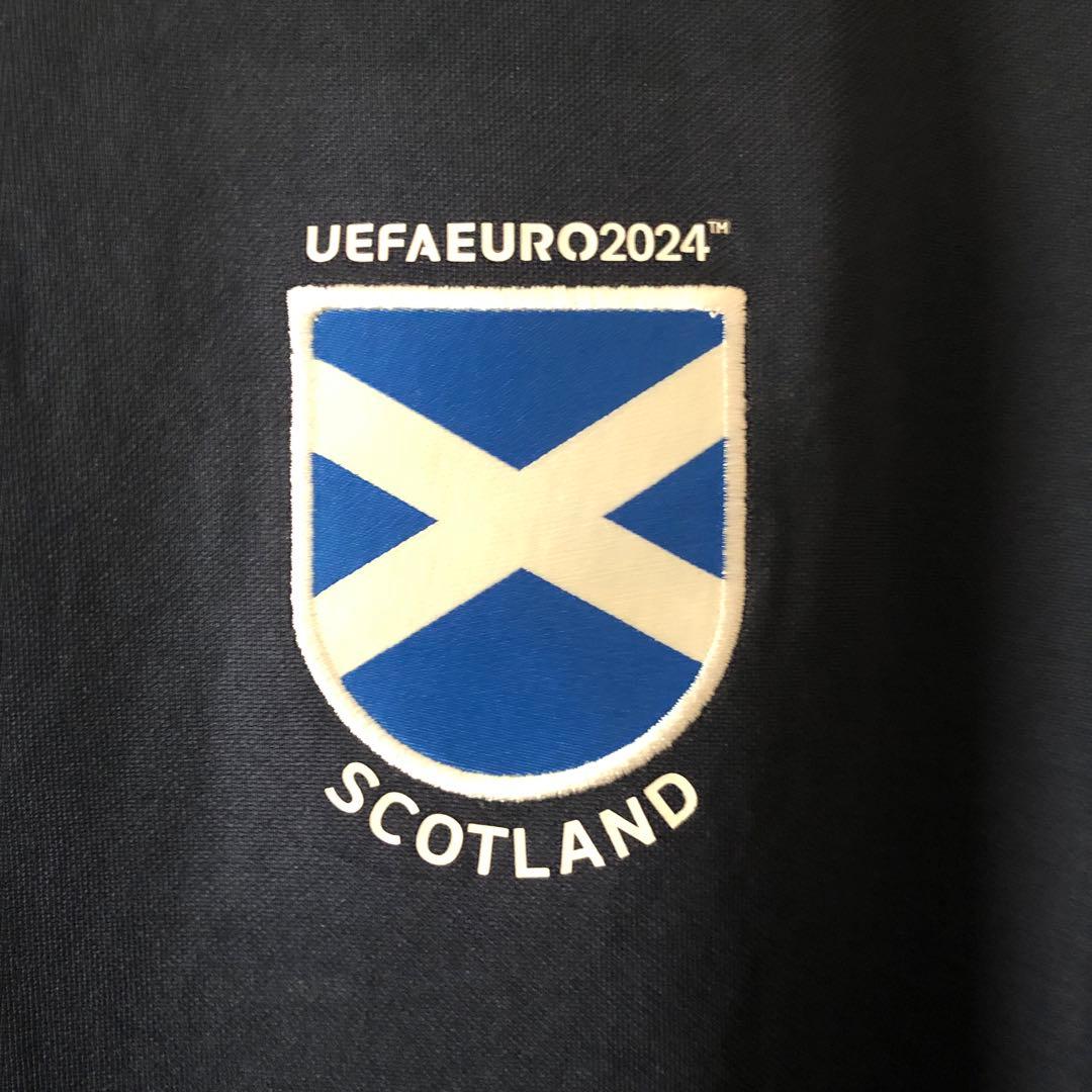 激レア　正規品　UEFA EURO 2024 スコットランド代表　アップシャツ