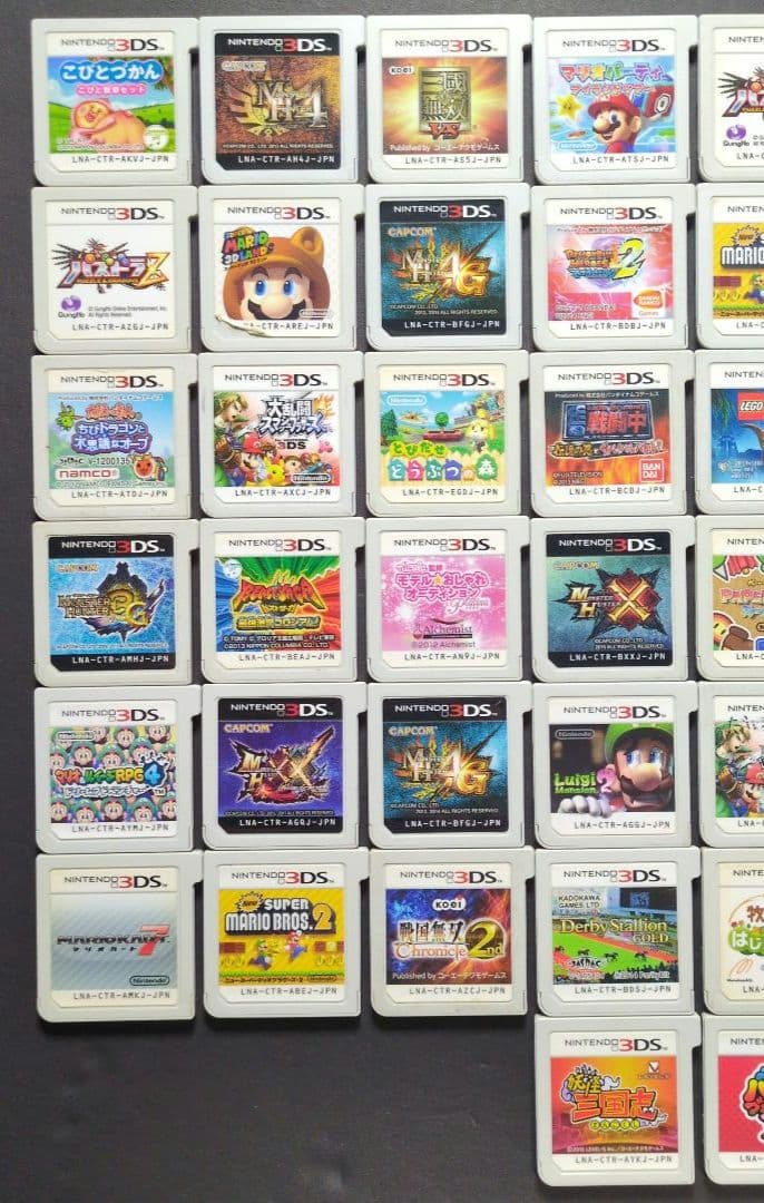 【ソフト単品】3DSソフト　50点セット④　動作確認済み