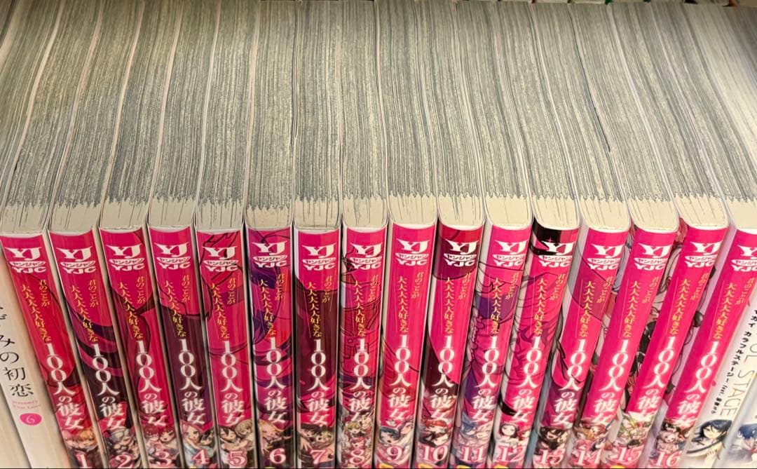 君のことが大大大大好きな100人の彼女　全巻　1〜16巻まで