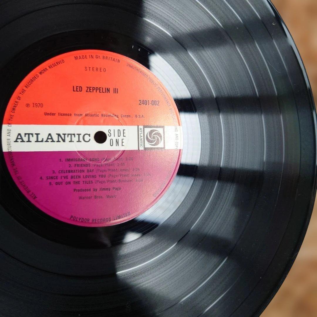 UK初回盤Led Zeppelin III