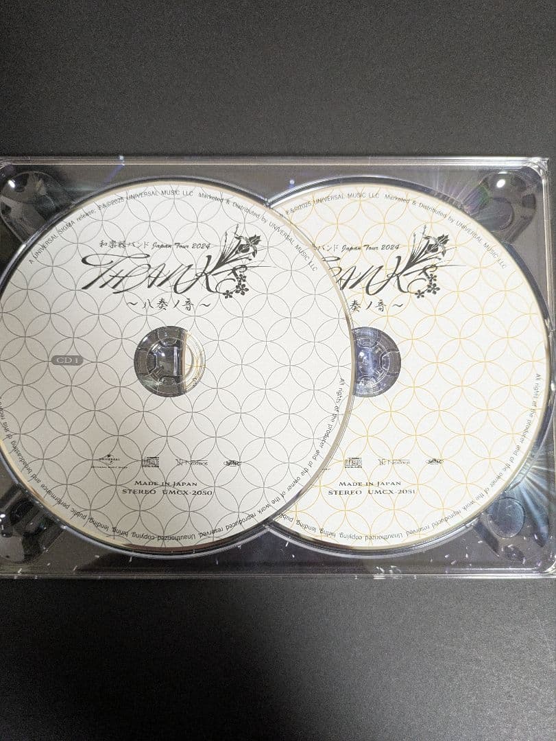 和楽器バンドJapan Tour 2024 THANKS 〜八奏ノ音〜初回限定盤