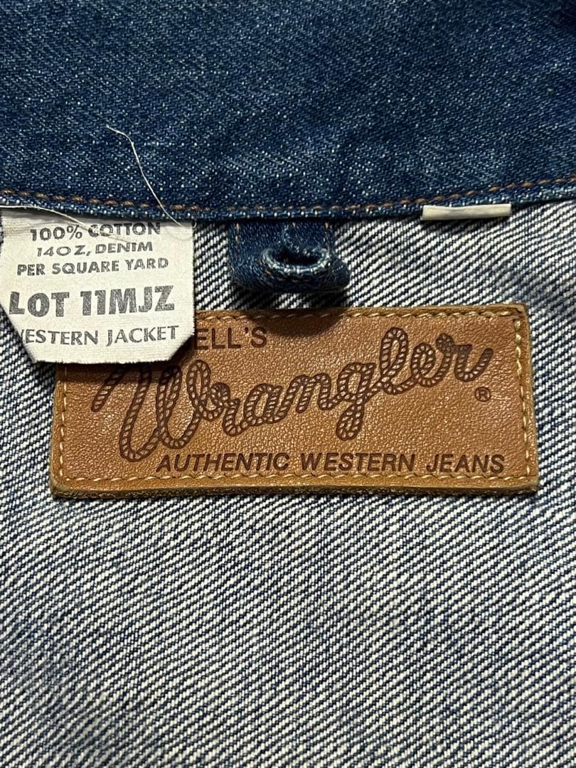 Wrangler 50s 111MJZ デニムジャケット 復刻 セルビッチ