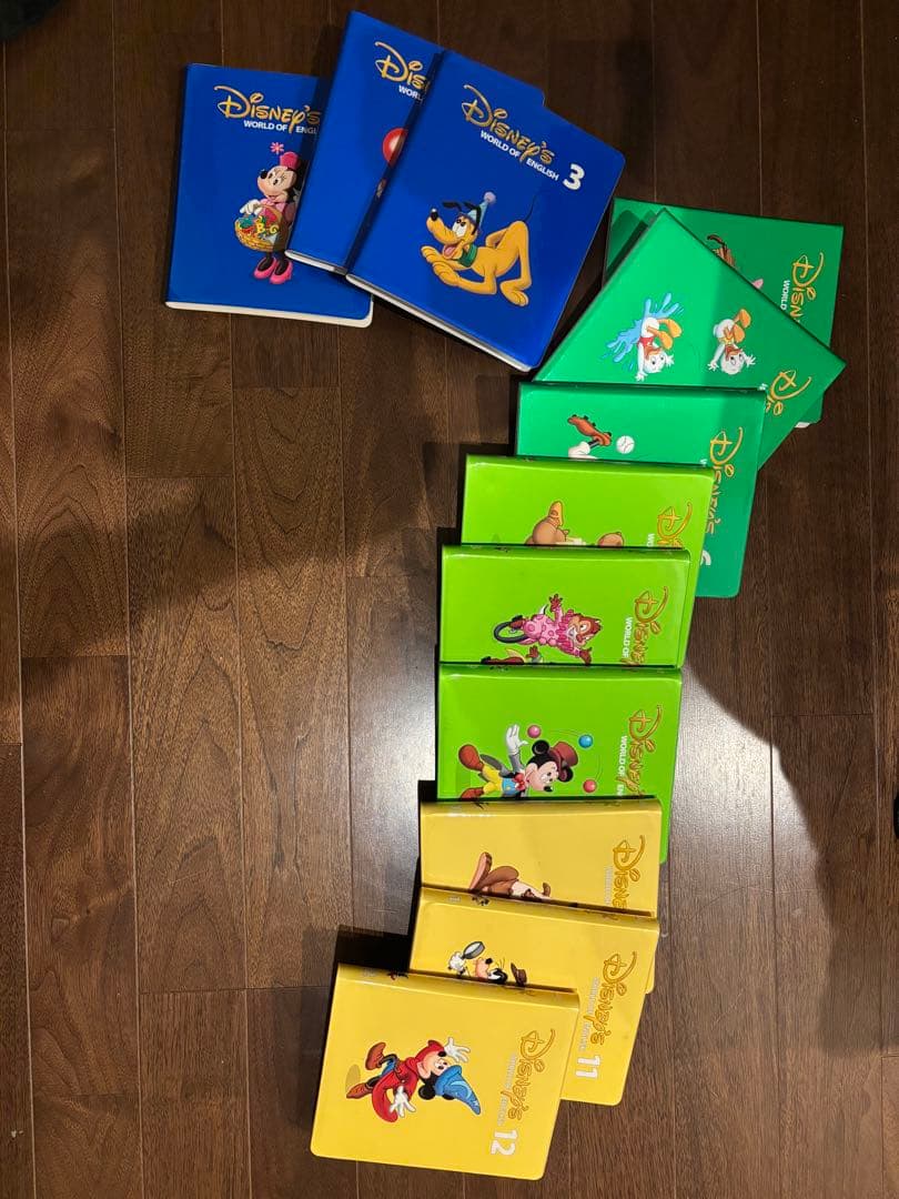 DWE ディズニー英語システム ストレートプレイDVD1〜12巻