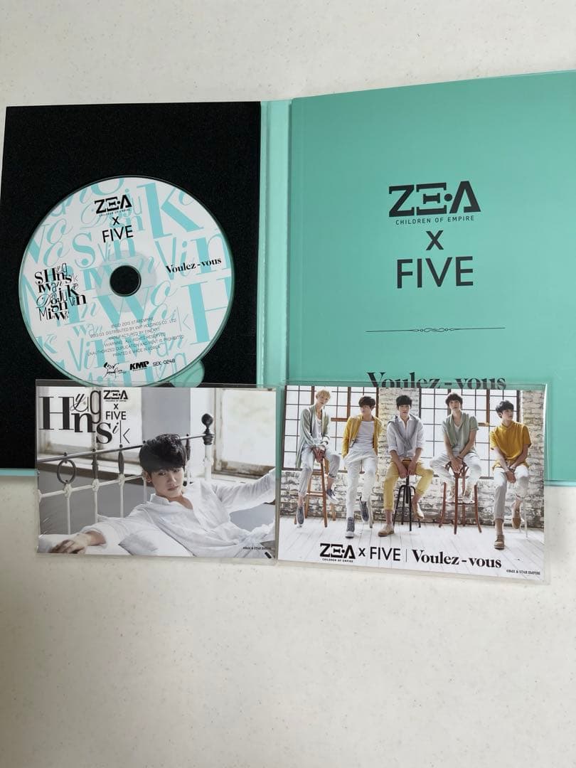 パクヒョンシク　ZE:A FIVE THE VOULEZ-VOUS 韓国盤