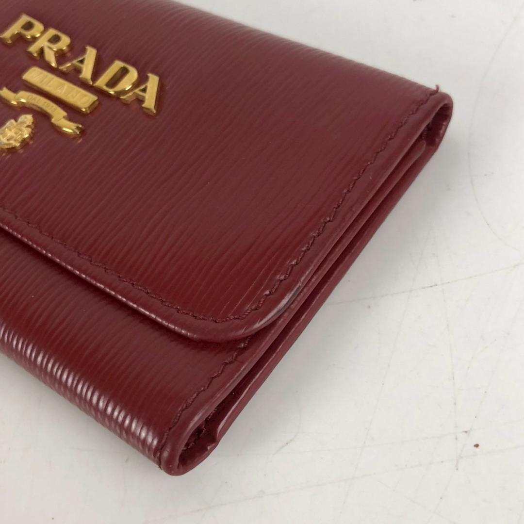 PRADA プラダ キーケース レッド レディース ブランド