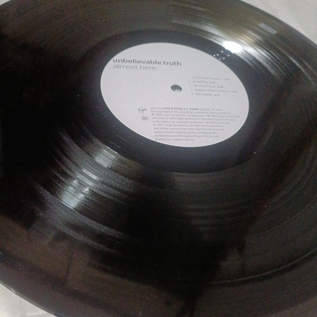 洋楽 unbelievable truth almosthere LP