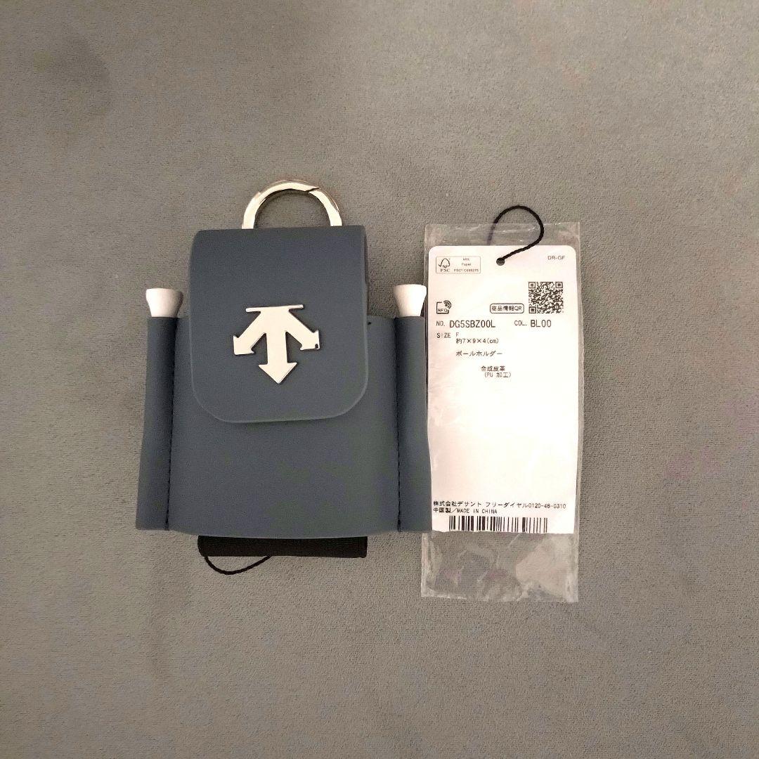 【新品未使用】DESCENTE ゴルフ　 ボールホルダー