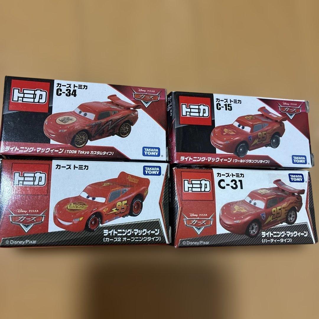 d*3様 トミカ カーズシリーズ マックイーンセット　16台　レア・絶版