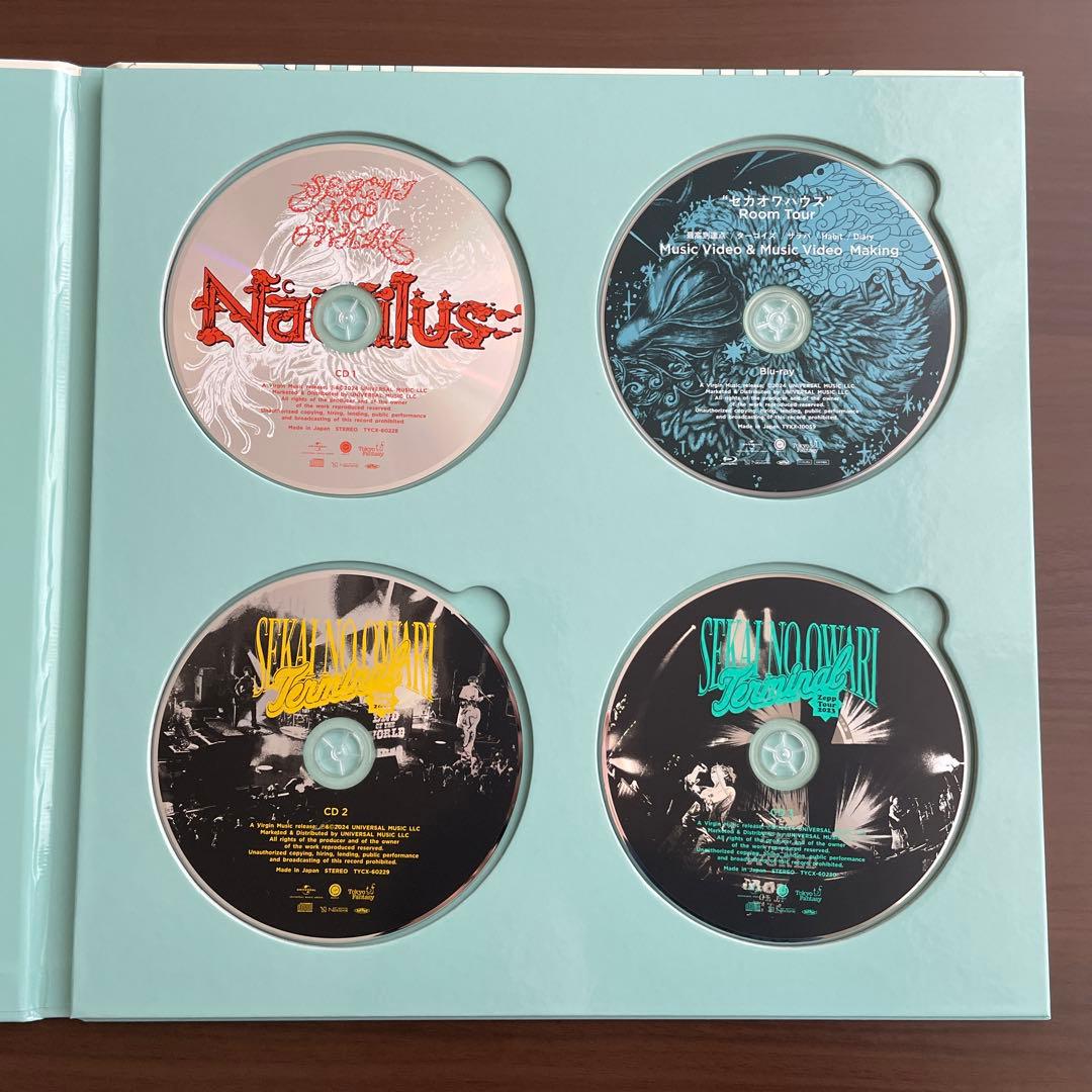 SEKAI NO OWARI「Nautilus(完全数量限定デラックス盤)」