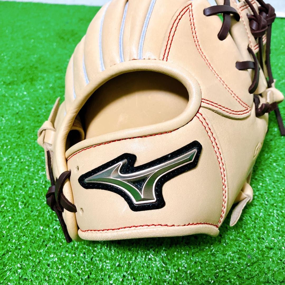 【極美品】ミズノ グローバルエリート RG 軟式グローブ ジュニア 右利き