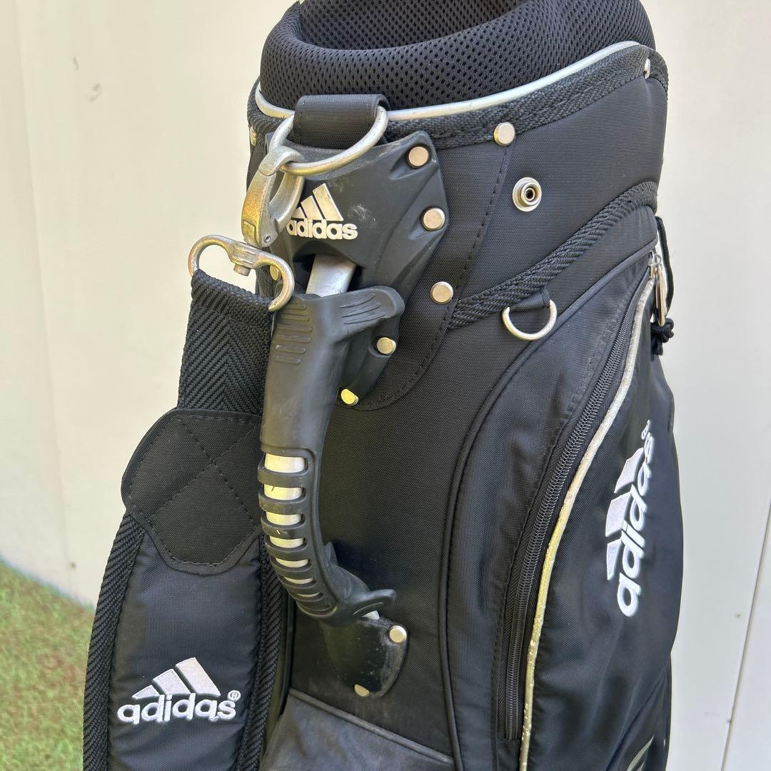 adidas アディダス ゴルフバッグ キャディバッグ 黒