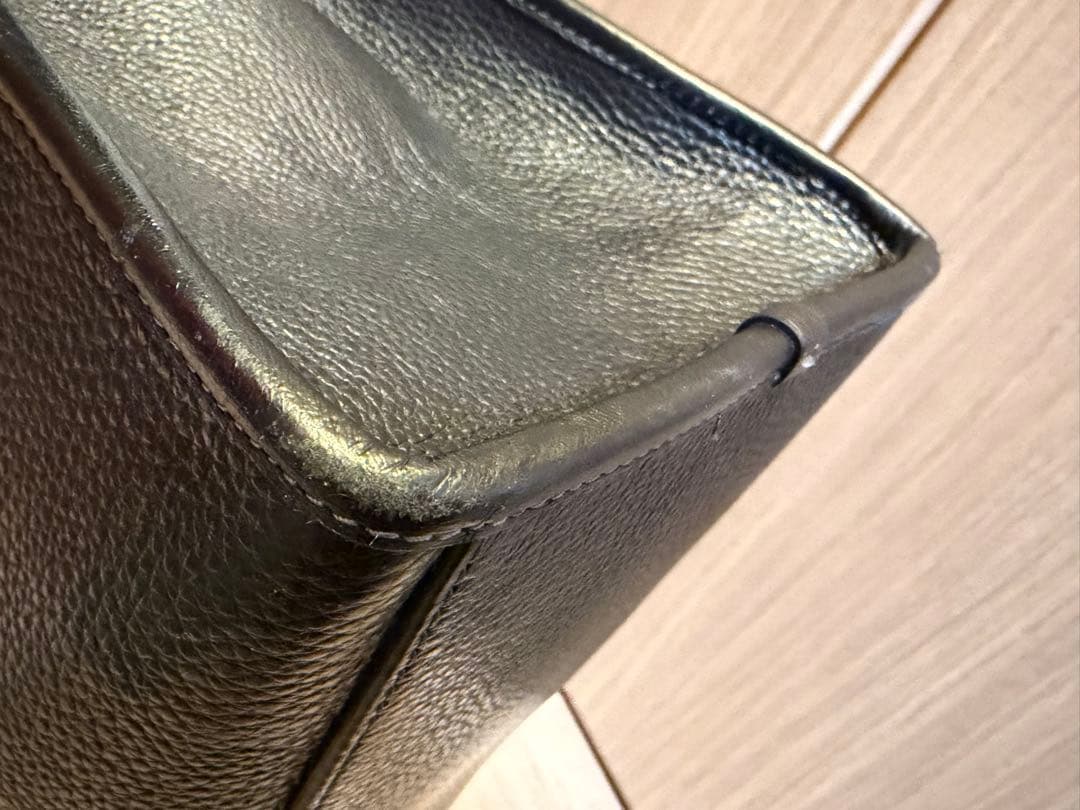 【美品 正規品】COACH ラージスミストート ブラックマルチ