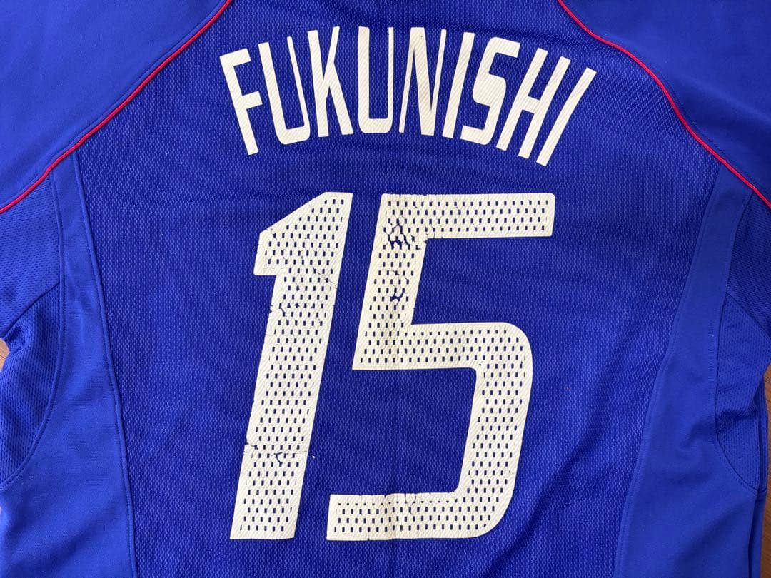 【Lサイズ】日本代表 レプリカユニフォーム福西モデル2002年