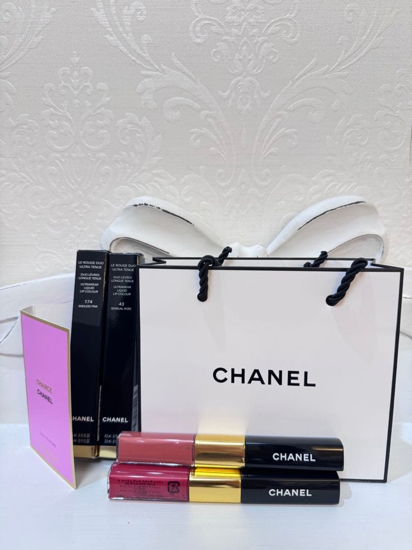 CHANEL 174と43ル ルージュ デュオ ウルトラ トゥニュ 2本セット