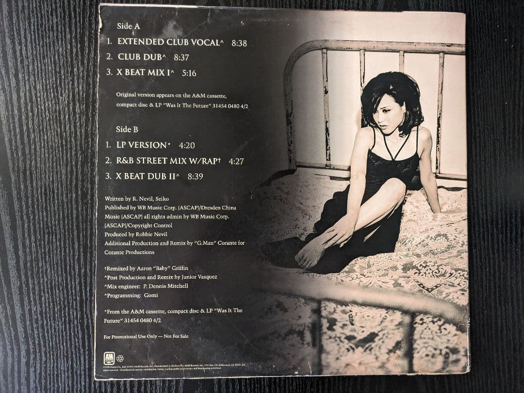 激レア松田聖子SEIKO/LET'S TALK ABOUT IT プロモレコード