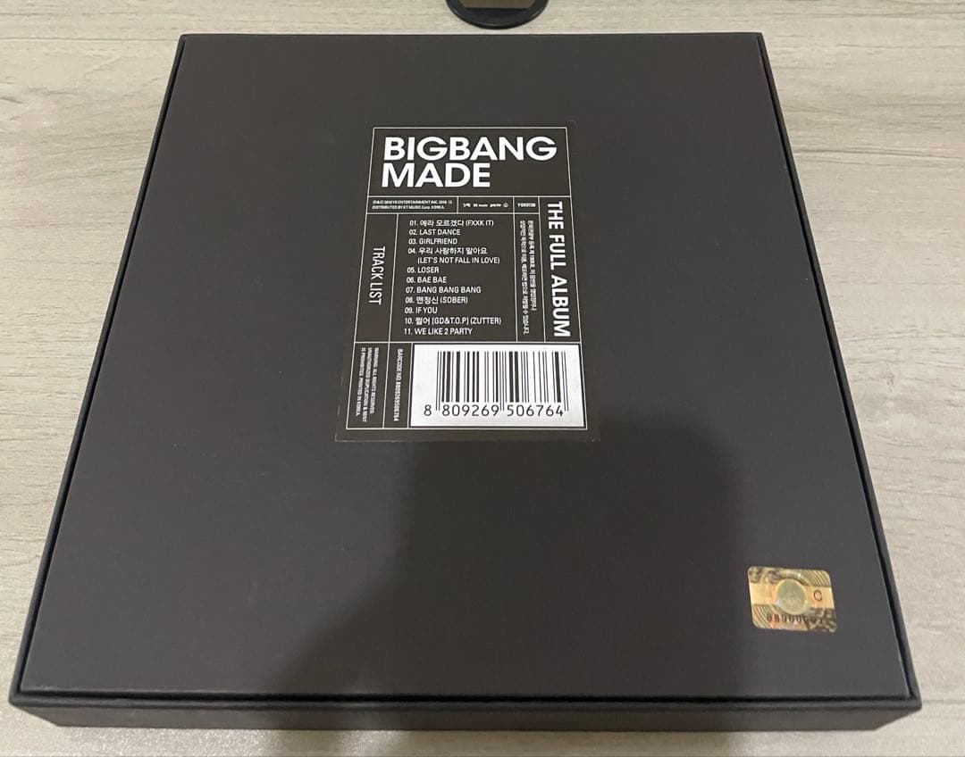 BIGBANG MADE アルバム