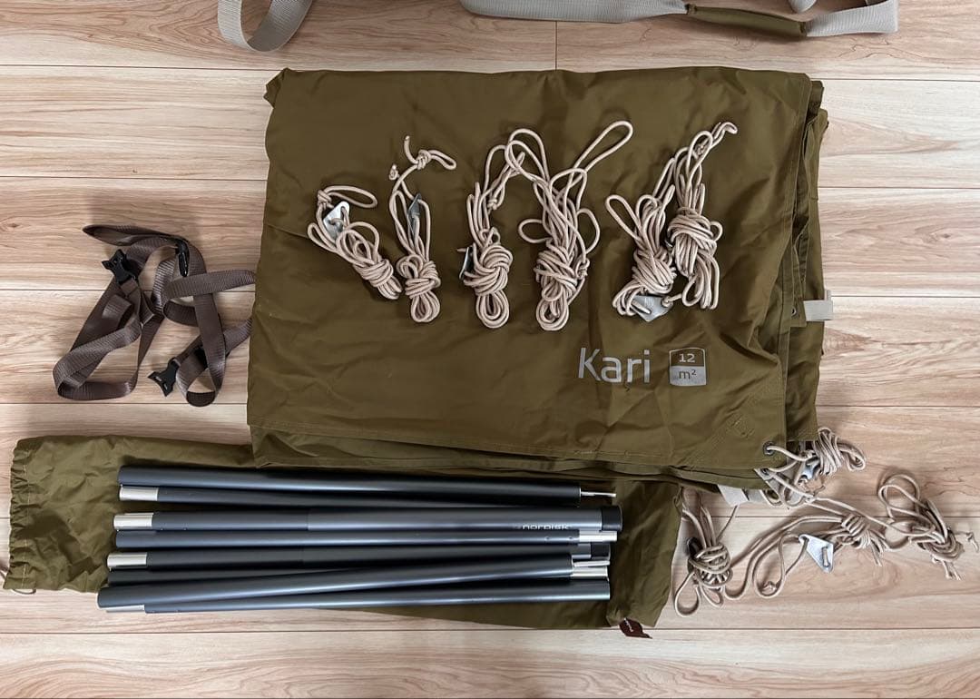 【会員限定品】ノルディスク Asgard7.1 Kari12 カーキ セット