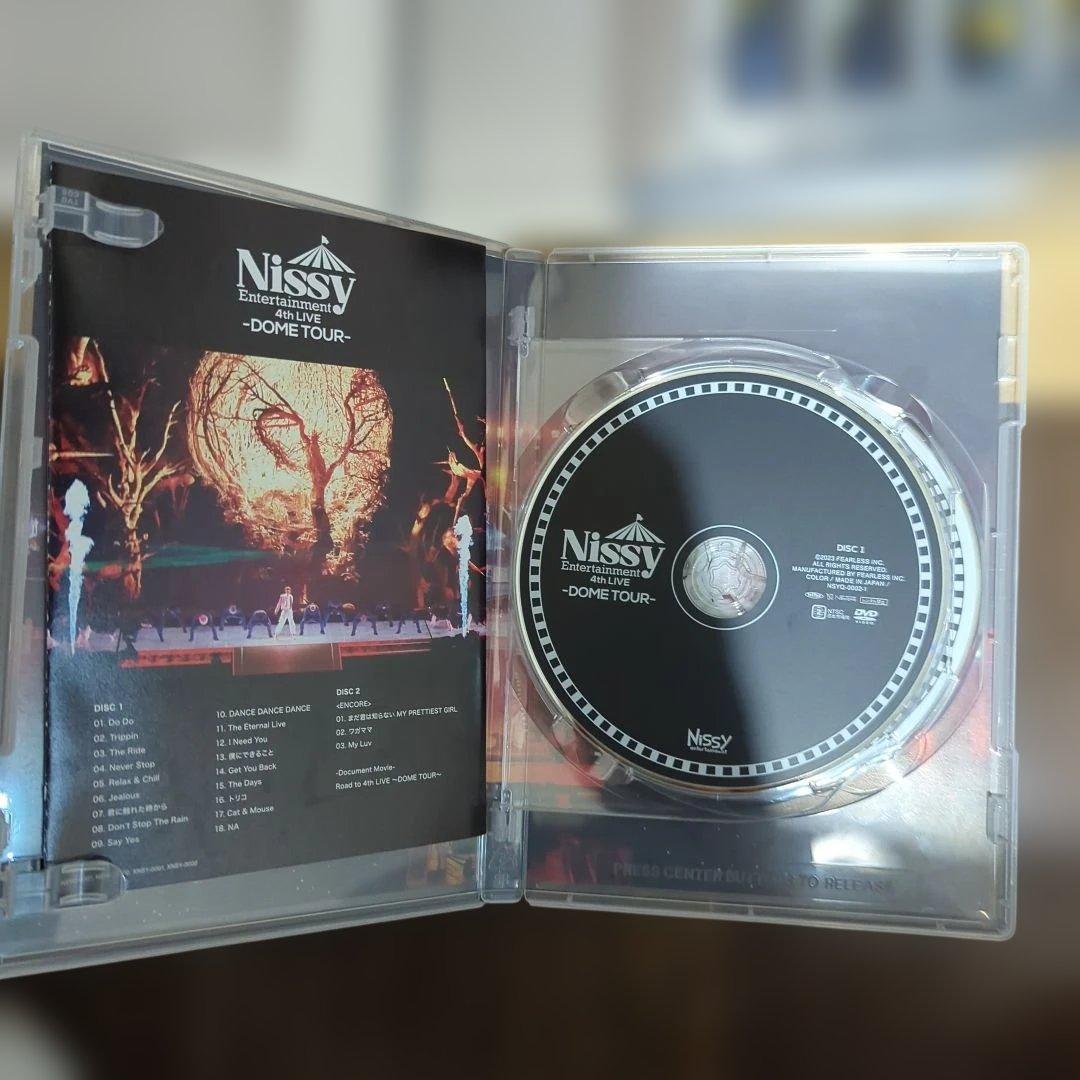 Nissy盤 Nissy 4th LIVE DOME TOUR DVDBOX