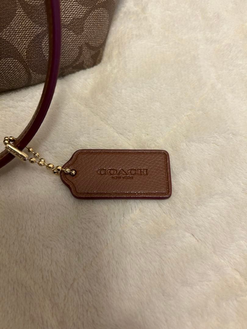 d*2様 COACH コーチ トートバック バック カーキサドル
