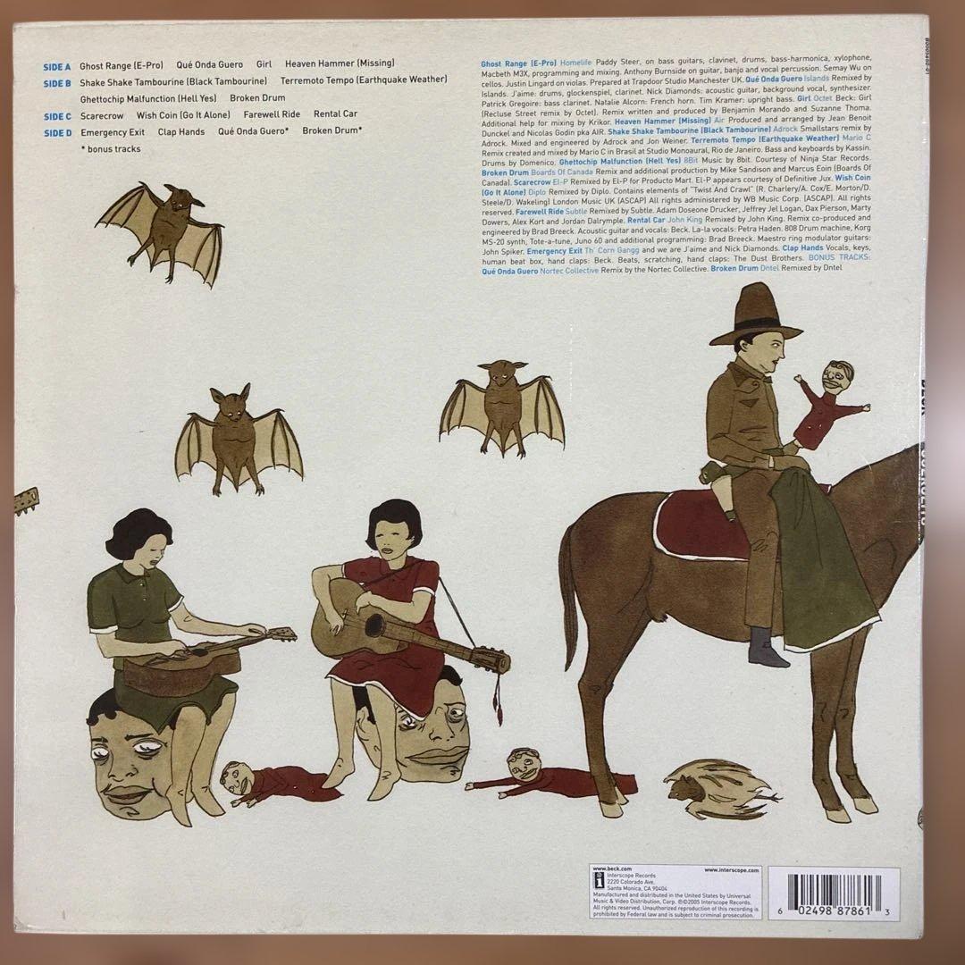 ベック 名盤 レコード グエロリート USオリジナル盤