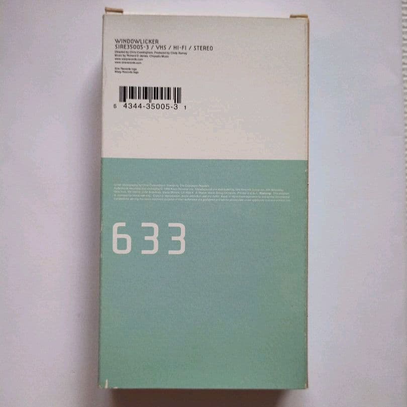 ミュージック VHS Aphex Twin/Windowlicker Warp Records