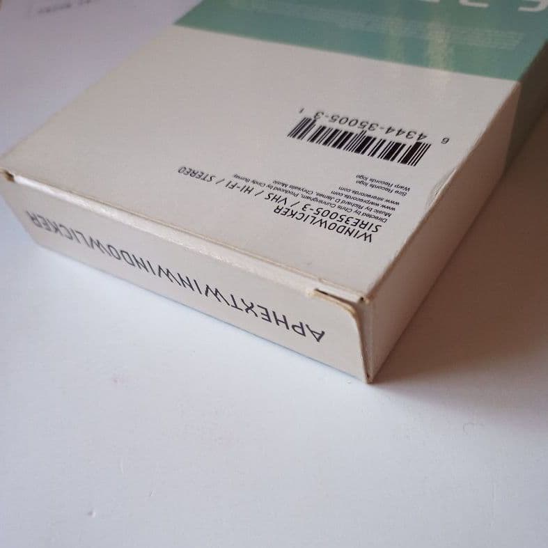 ミュージック VHS Aphex Twin/Windowlicker Warp Records