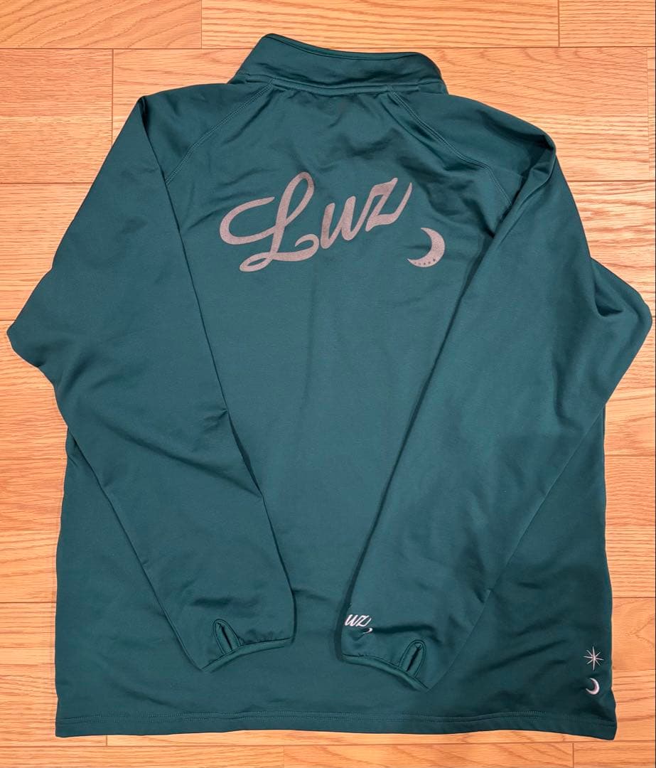 ルースイソンブラ　ハーフジップウェア XL 緑