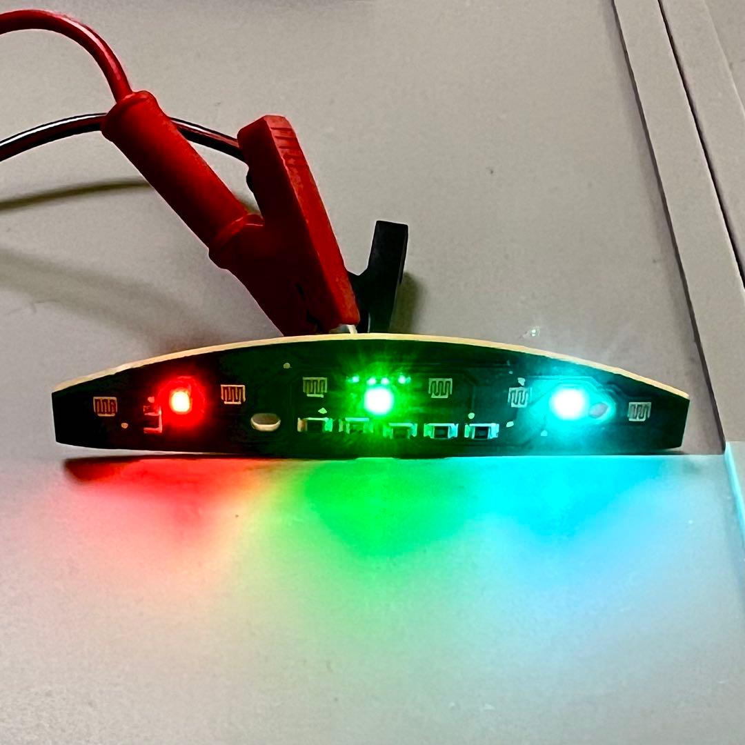 デリカD5 パジェロ ステアリングスイッチ LED 打ち替え品 3点基盤のみ