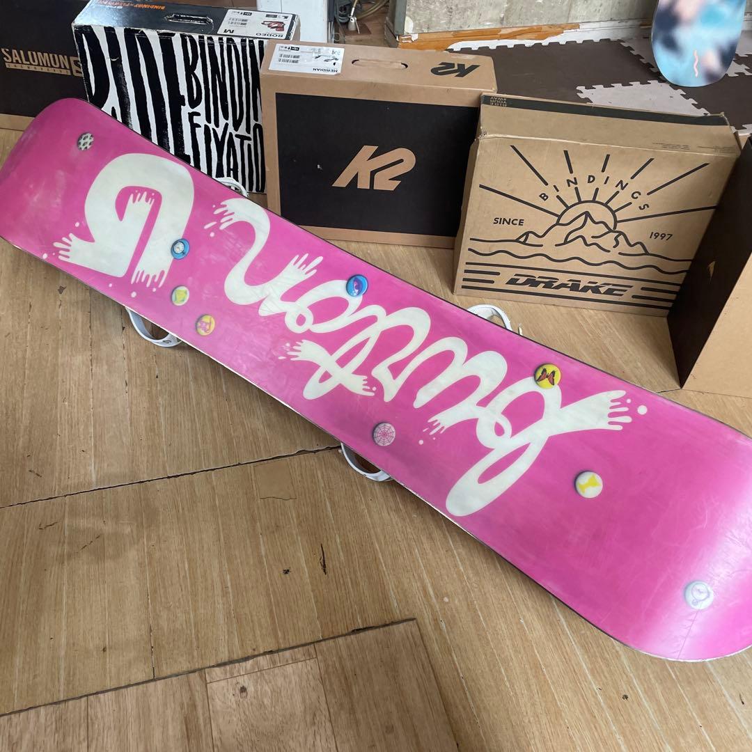 BURTON　バートン　カーテル　CARTELバインディング付スノーボードセット