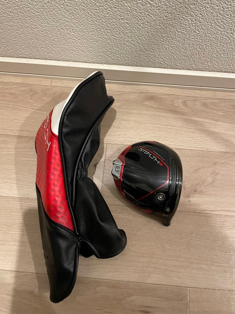 ステルス2ドライバーヘッド９°カバー付き