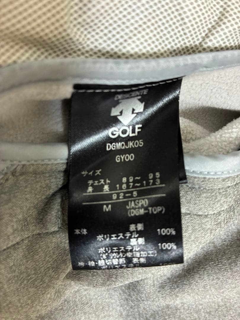 DESCENTE GOLF メンズジャケット M グレー