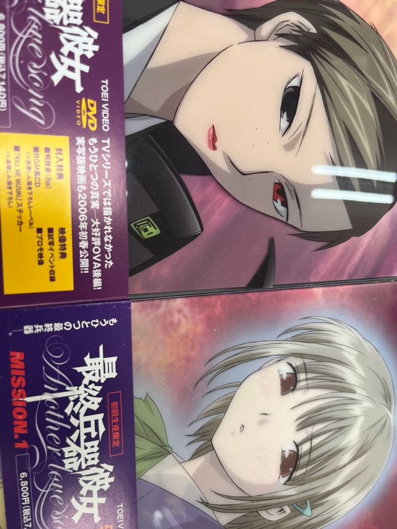 最終兵器彼女　全巻　dvd box + ova セット