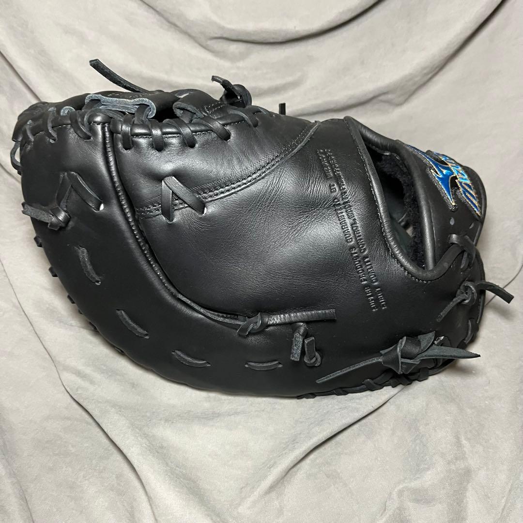 《美品》Mizuno ビューリーグ　ファーストミット 黒