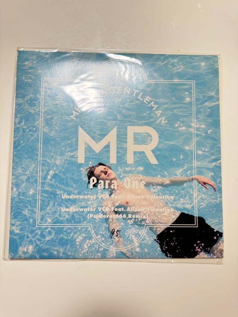 ミスタージェントルマン　レコード　希少　レア　シリアルナンバー　新品　未使用　音