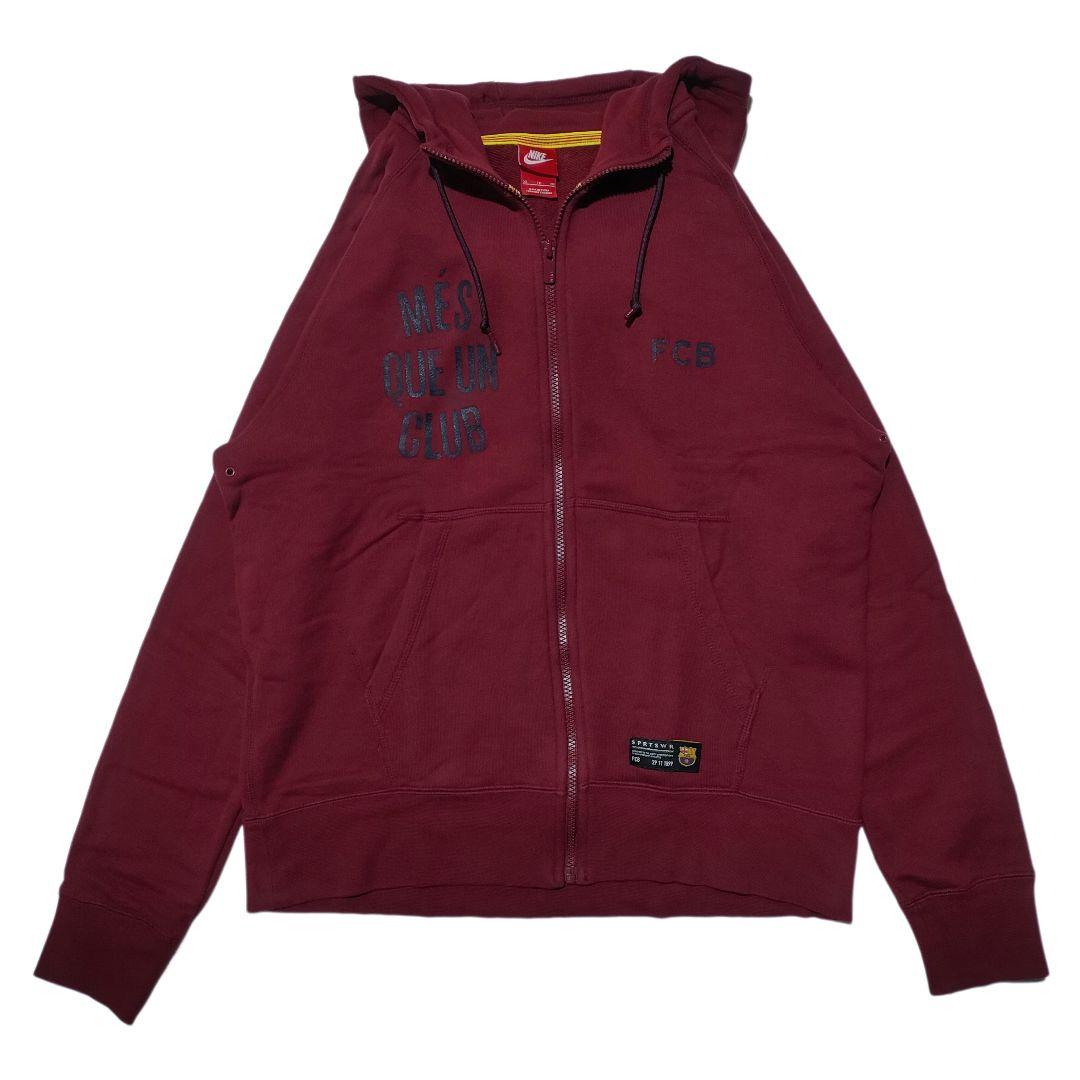 NIKE/バルセロナ/ジップパーカー/Size:XL/匿名配送/送料無料