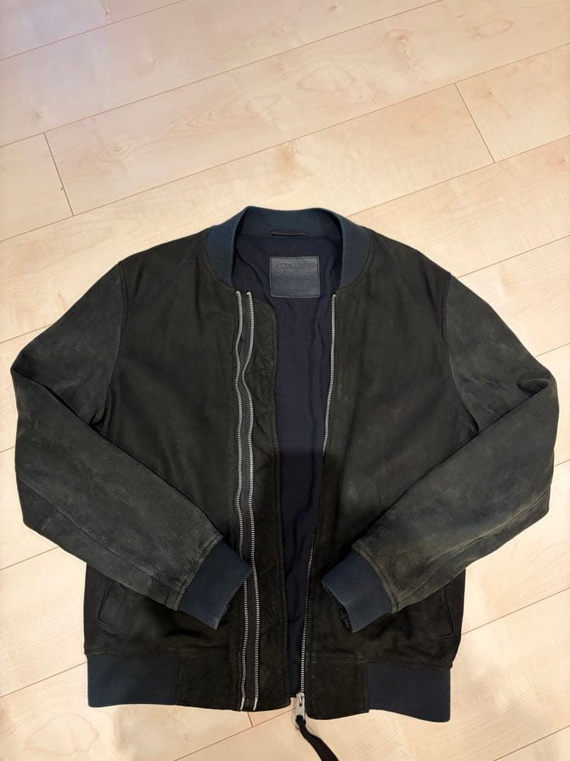 オールセインツ　ジャケット　スエード　XS