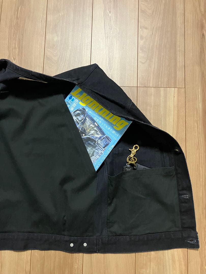 レッドテイル　ブラックデニムベスト　完売品