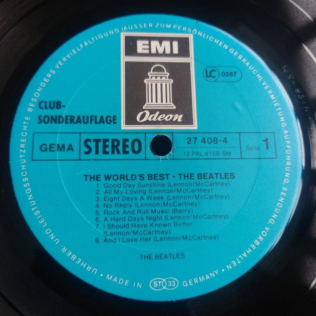 ドイツ盤The Beatles - The World's Best